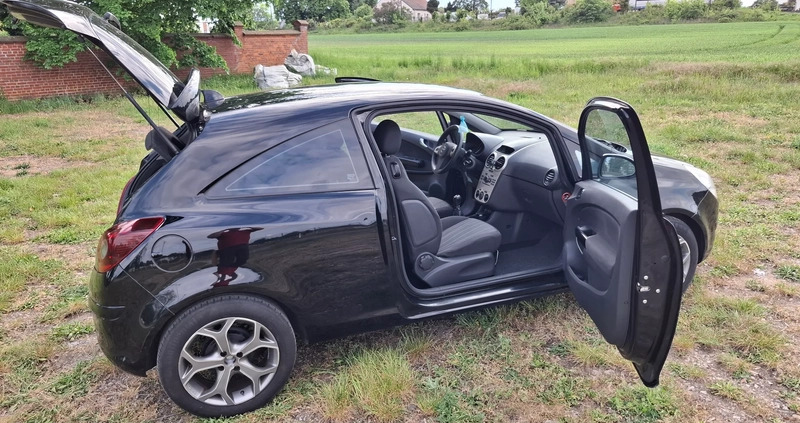 Opel Corsa cena 12900 przebieg: 258660, rok produkcji 2008 z Jeziorany małe 191